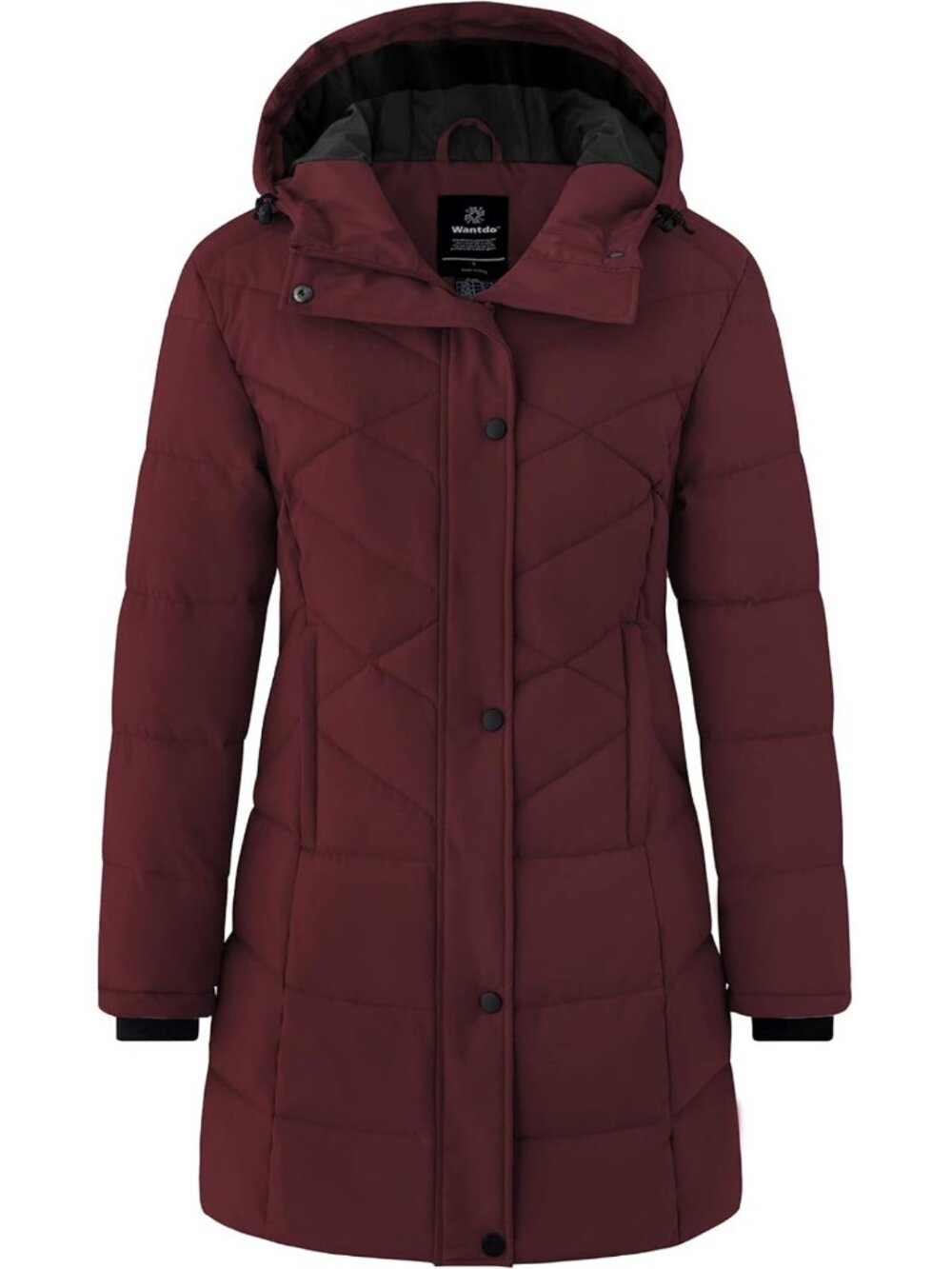 Cozy Women's Winter Waterproof Long Puffer Jacket | Warm Puffy Coat for Cold